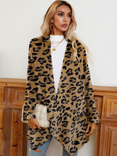 Load image into Gallery viewer, Leopard Long Sleeve Open Front Cardigan