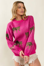 Load image into Gallery viewer, Tiger Pattern Sweater