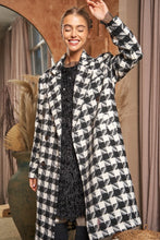 Load image into Gallery viewer, Textured Knit Tweed Double Button Coat Jacket