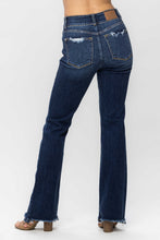 Load image into Gallery viewer, Judy Blue Full Size Frayed Hem Bootcut Jeans