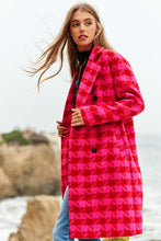 Load image into Gallery viewer, Textured Knit Tweed Double Button Coat Jacket