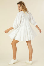 Load image into Gallery viewer, Tiered mini dress with tassel
