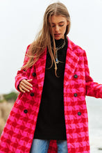 Load image into Gallery viewer, Textured Knit Tweed Double Button Coat Jacket