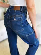 Load image into Gallery viewer, Judy Blue Full Size High Waist Straight Cargo Jeans