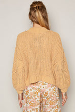 Load image into Gallery viewer, POL Mock Neck Cable Knit Sweater