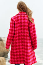 Load image into Gallery viewer, Textured Knit Tweed Double Button Coat Jacket