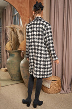 Load image into Gallery viewer, Textured Knit Tweed Double Button Coat Jacket