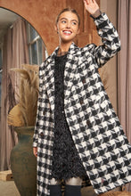 Load image into Gallery viewer, Textured Knit Tweed Double Button Coat Jacket