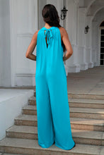 Load image into Gallery viewer, Double Take Full Size Tie Back Cutout Sleeveless Jumpsuit