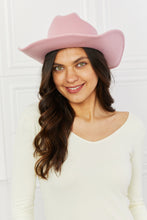 Load image into Gallery viewer, Fame Western Cutie Cowboy Hat in Pink