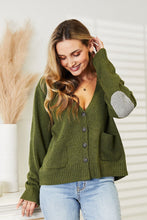 Load image into Gallery viewer, Heimish Full Size Long Sleeve V Neck Button Down Cardigan
