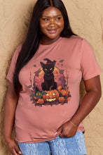 Load image into Gallery viewer, Simply Love Full Size Halloween Theme Graphic T-Shirt