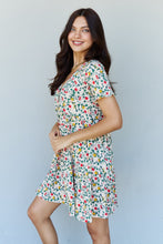 Load image into Gallery viewer, Ninexis Follow Me Full Size V-Neck Ruffle Sleeve Floral Dress